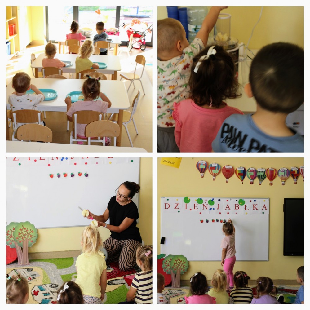 Dzień jabłka w Krasnoludkach.