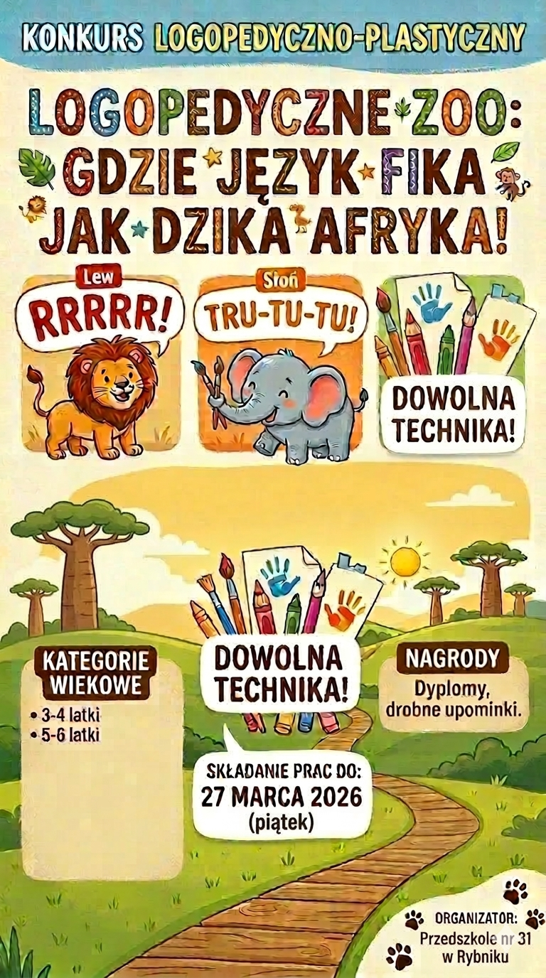 Konkurs plastyczno-logopedyczny