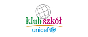 Należymy do Klubu Szkół UNICEF i regularnie realizujemy proponowane projekty edukacyjno - charytatywne